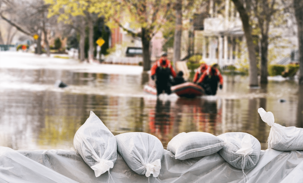 prevention inondations pompiers SDIS france et vorteX-io