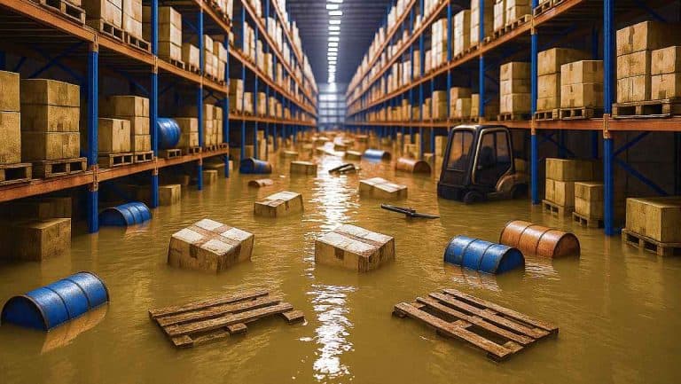 Risque inondation : que prévoit vraiment votre assurance pour vos stocks ?