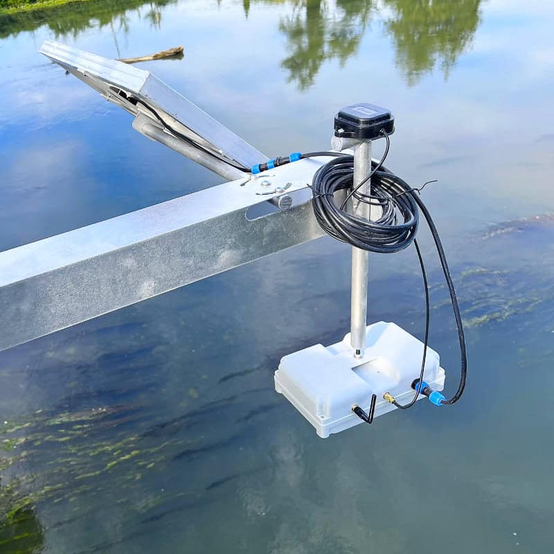 Mesure de la température des cours d'eau à grande échelle, in situ et en temps réel