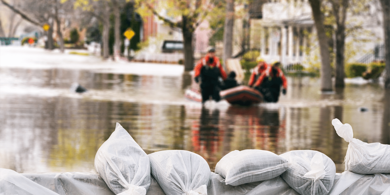 prevention inondations pompiers SDIS france et vorteX-io